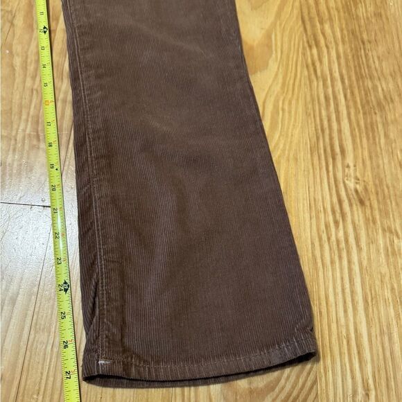 Re/done Redone 70s Flared Corduroy Trousers Women’s Size 26 Ginger Cord - Picture 6 of 11